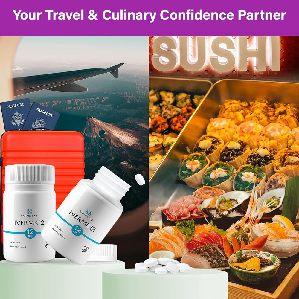 Sanare Lab IVERMK 12 mg 100 Tablets